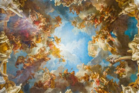 Renaissance painting ceiling, the ceiling, columns, opera garnier. Versailles ceiling painting | Ceiling art, Classic art ...