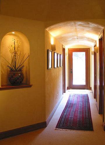Tall vases are natural partners tall vases are natural partners for tall niches, but merely putting the vase in an unadorned niche is just a step up from leaving the space empty. Hallway Niche Home Design Ideas, Pictures, Remodel and Decor