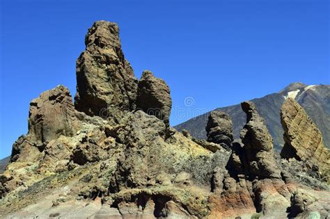 roques de garcia  vulcao de teide tenerife espanha