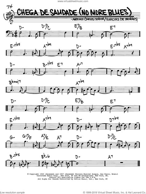 Chega is a village in arkavazi rural district, chavar district, ilam county, ilam province, iran. Jobim - Chega De Saudade (No More Blues) sheet music (real ...