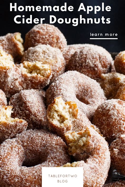 The Best Homemade Apple Cider Doughnuts Recipe Table For Two Recipe
