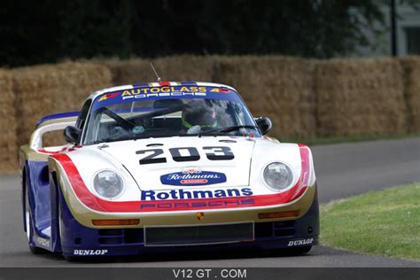 Porsche 959 Blancbleu Face Avant Porsche Photos Classic Les Plus