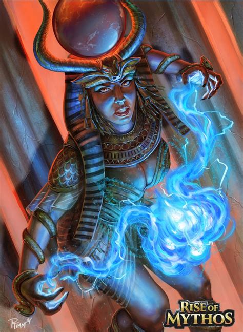 Hathor Egyptian Goddess Art Ancient Egyptian Gods Egypt Concept Art