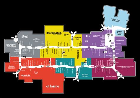 Colorado mills has over 200 stores. Arizona Mills Mall Map | Weather map