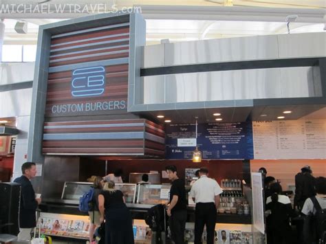 Newark Airport Food Review Custom Burgers