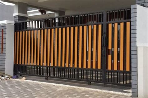 Desain Pagar Minimalis Modern untuk Rumah Type 36 dan Type 45