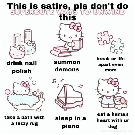 ⚠️this Is A Joke Dont Do This⚠️ Hello Kitty Printables Sanrio Hello