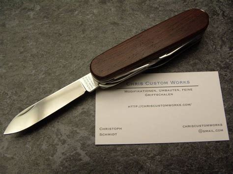 L'animateur mike horn a pris une décision qui risque d'en décevoir plus… l'aventurier mike horn doit faire face à une épreuve très douloureuse. Chris Custom Works: Victorinox Umbauten | messerforum.net