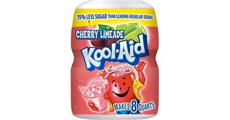 Kool Aid Cherry Limeade Flavored Powdered Drink Mix 19 Oz