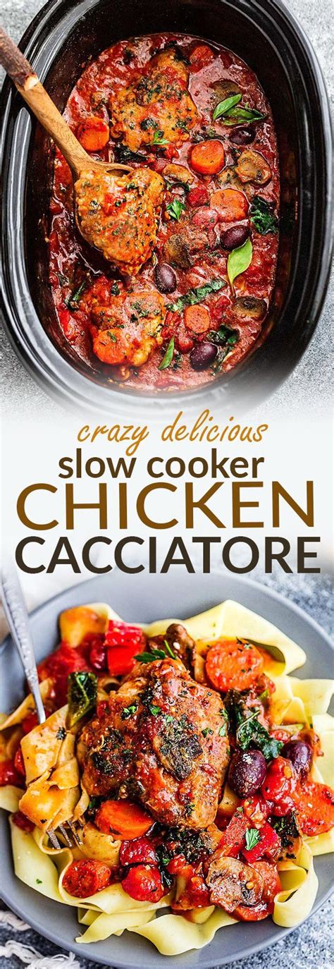Pork tenderloin is an extraordinary meat that is very lean, very tender, and always makes an excellent meal. Crock Pot Chicken Cacciatore - an easy slow cooker meal ...