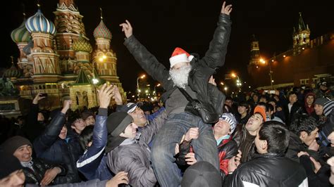 Russia Parties The Latest On New Years Eve While China And Israel