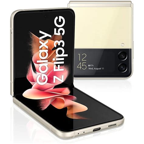 Samsung Galaxy Z Flip 3 F711b 5g 8gb128gb Dual Sim Crema Greatecno