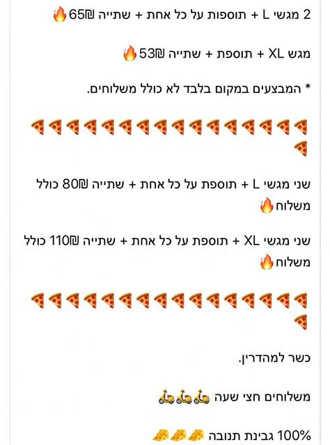 יום העיון המקוון של זוכי פרויקט מגדלי הנשיא עלה לאתר. קאסה דל פפה - הנשיא וייצמן 37, חדרה - רשת פיצה - איזי