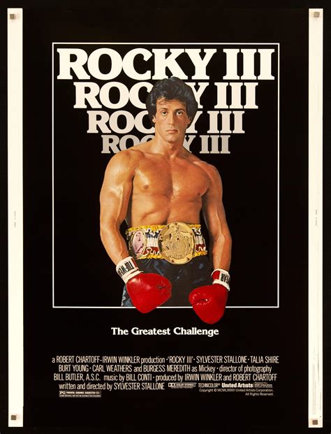 Rocky Vintage Movie Poster