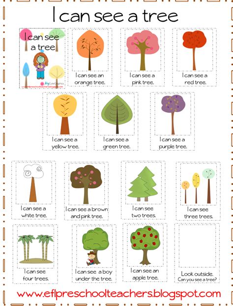 Eslefl Preschool Teachers Trees