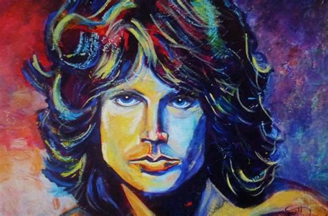 Jim Morrison Painting By Mary Darracott Pixels