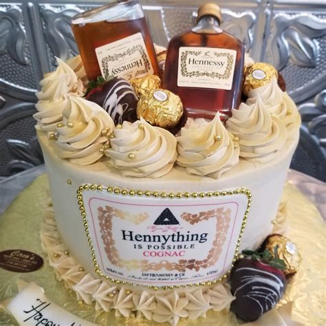 Hennessy Birthday Cake Delivery Fatimah Aranda
