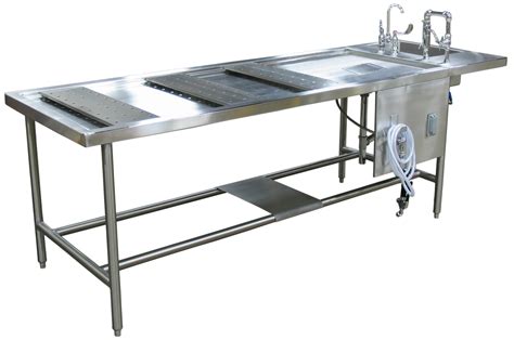 Standard Autopsy Table Mortech Manufacturing