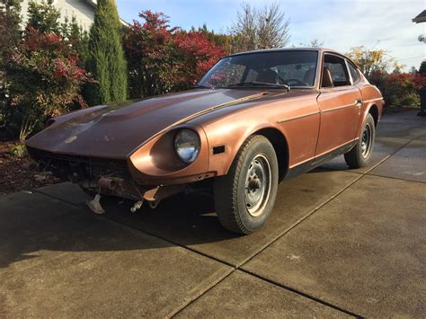 1973 Datsun 240z Automatic Project For Sale On Bat Auctions Sold For
