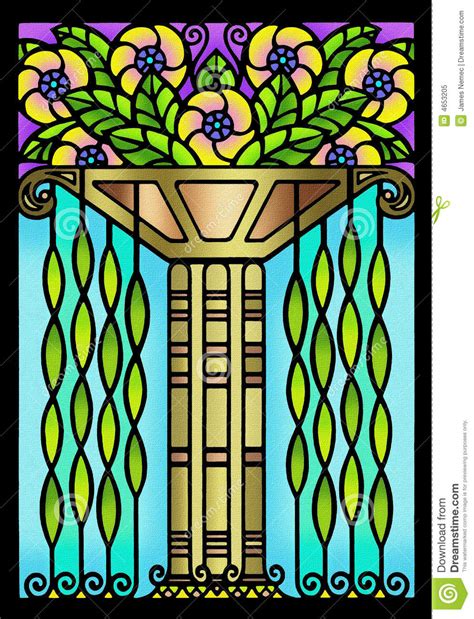 Art deco control room of an abandoned power plant (video in comments). Vintage Art Deco Floral Design Stock Illustration - Image ...