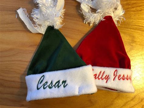 Personalized Dog Santa Hat Christmas Hat Dog Hats Pet Etsy