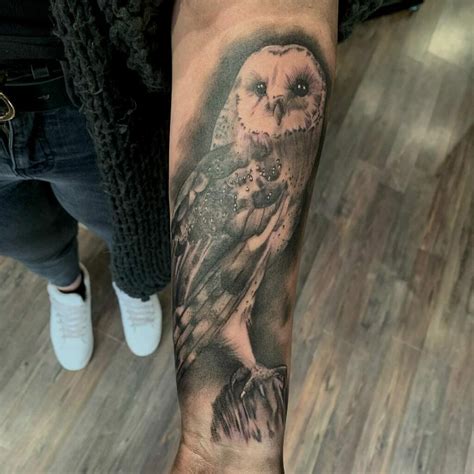 11 Best Barn Owl Tattoo Ideas Youll Have To See To Believe