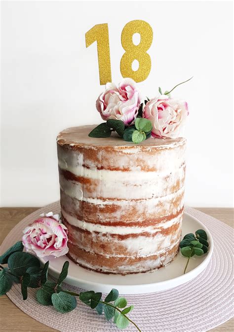 Th Naked Birthday Cake HACK On A Budget EASY DIY Now Thats Peachy