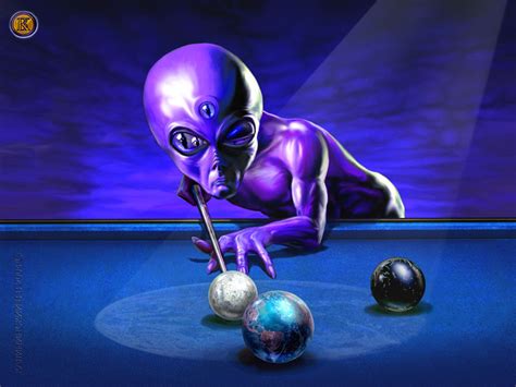 3d Alien Billiard Hd Wallpaper Fondos De Escritorio 3d 2560x1920