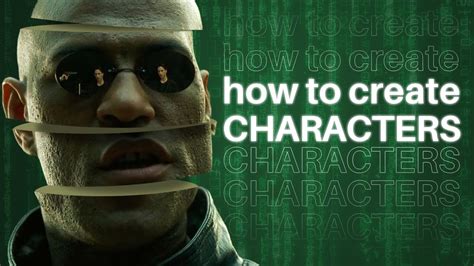 How To Create Characters Youtube