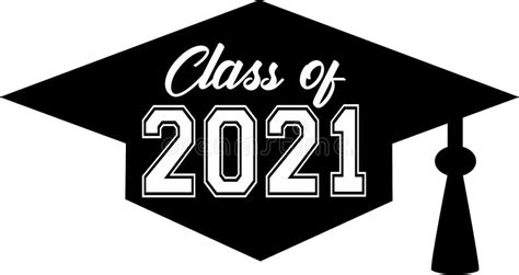 Class Of 2021 Graduation Stock Vector Illustration Of High 168323840