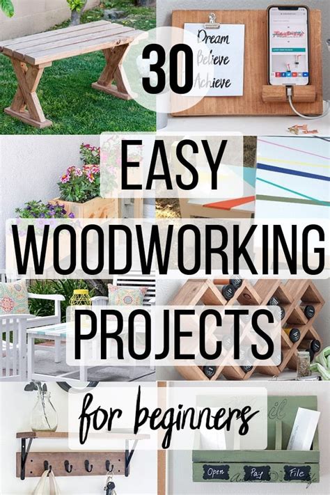 Diy Woodworking Projects Beginners Projects Wood Diy Easy Beginners