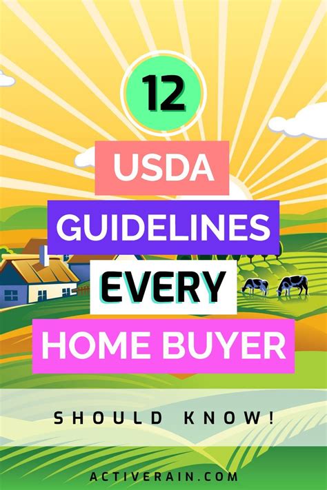 12 usda guidelines every home buyer should know mortgage tips real estate advice mortgage