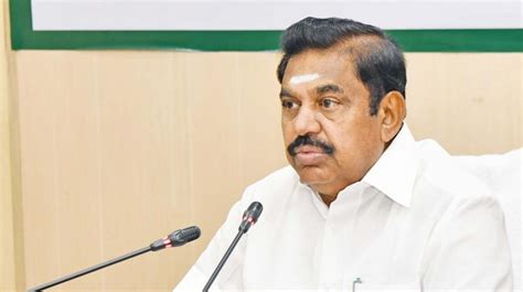 Edappadi k palaniswami has been chosen as aiadmk's chief minister candidate for tamil nadu assembly election 2021. Edappadi K Palaniswami inaugurates Tenkasi as 33rd district