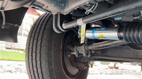 Bilstein Steering Stabilizer And Front Sumo Springs Installed On A Class