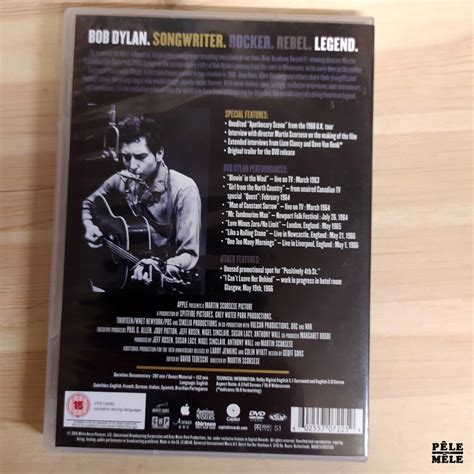 Bob Dylan No Direction Home Deluxe 10th Anniversary Edition De Martin Scorsese Paramount