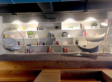 Modern Office Library Interior Design Ideas