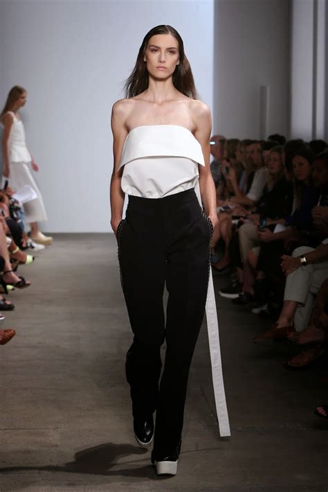 Runway Derek Lam Rtw Spring 2015 Collection Cool Chic Style Fashion