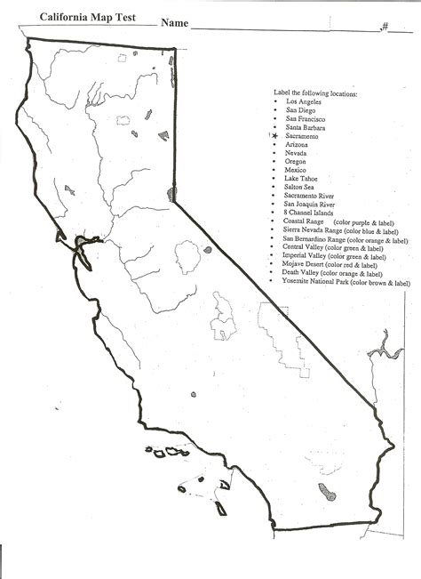 Ca Phys Relief Map California California Regions Map 4th Grade