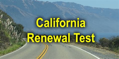 California DMV Renewal Test No 2 Free DMV Tests Free DMV Test