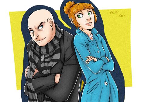 Gru X Lucy By Jackeslv On Deviantart