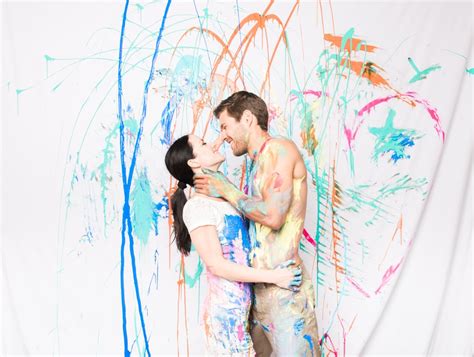 Painting Engagement Photos Popsugar Love And Sex Photo 36