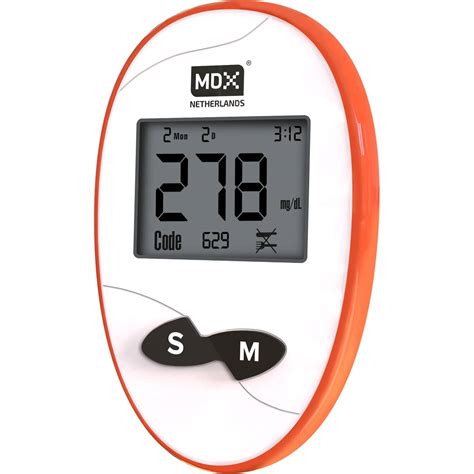 Automatic Blood Glucose Meter Glucoline® Mdx Netherlands