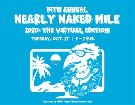 Annual Nearly Naked Mile Event Goes Virtual For 2020 Morehead State
