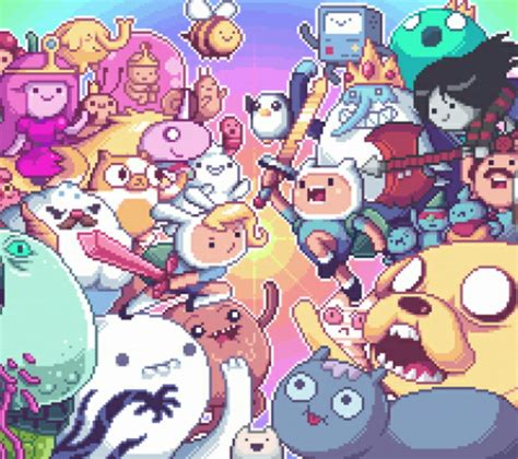 Adventure Time Wallpapers — Adventure Time Pixel Art