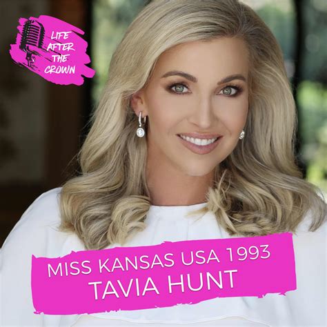 Miss Kansas Usa 1993 Tavia Hunt Being A Pageant Mom Wife Of An Nfl Team Owner And What
