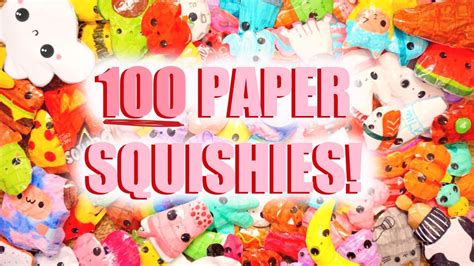 Biggest Paper Squishy Collection Ever Youtube