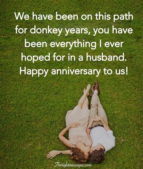 Sweet Happy Anniversary Wishes For Husband The Right Messages