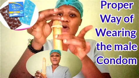 How To Wear The Male Condom The Right Way Practice Safe S£x Youtube