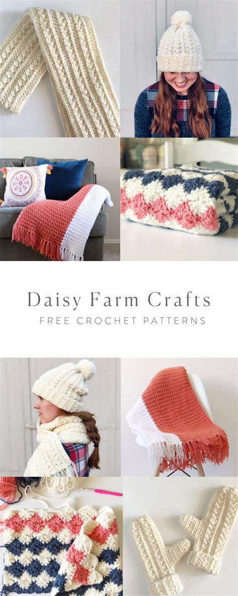 Daisy Farm Crafts Free Crochet Patterns Crochet Ideas Free Crochet