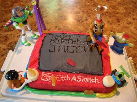 Toy Story Etch A Sketch Cake Toy Story Etch A Sketch Cake Buttercream